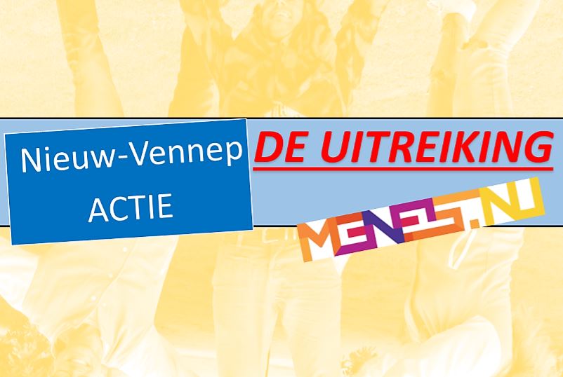 De uitreiking van de Nieuw-Vennep Actie, jongereninitiatieven wedstrijd.