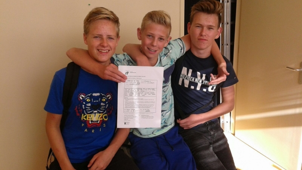 Jesper, Wesse en Luc